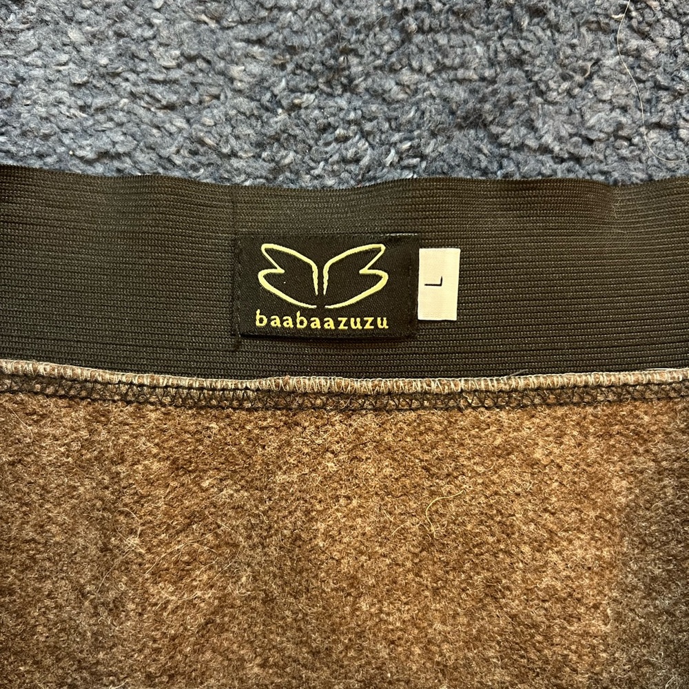 Baabaazuzu Brown Midi Skirt Size Large - Picture 6 of 6